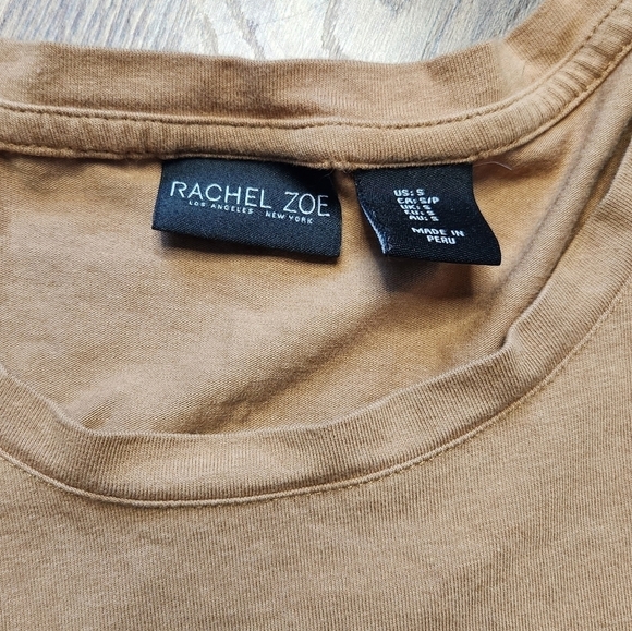 Rachel Zoe tan bodysuit Size Small - Picture 2 of 5